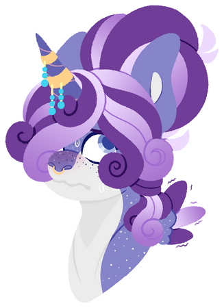 Flustered alicorn